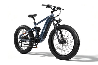 Cyrusher Rover Pro Step-Over Full-Suspension E-Bike