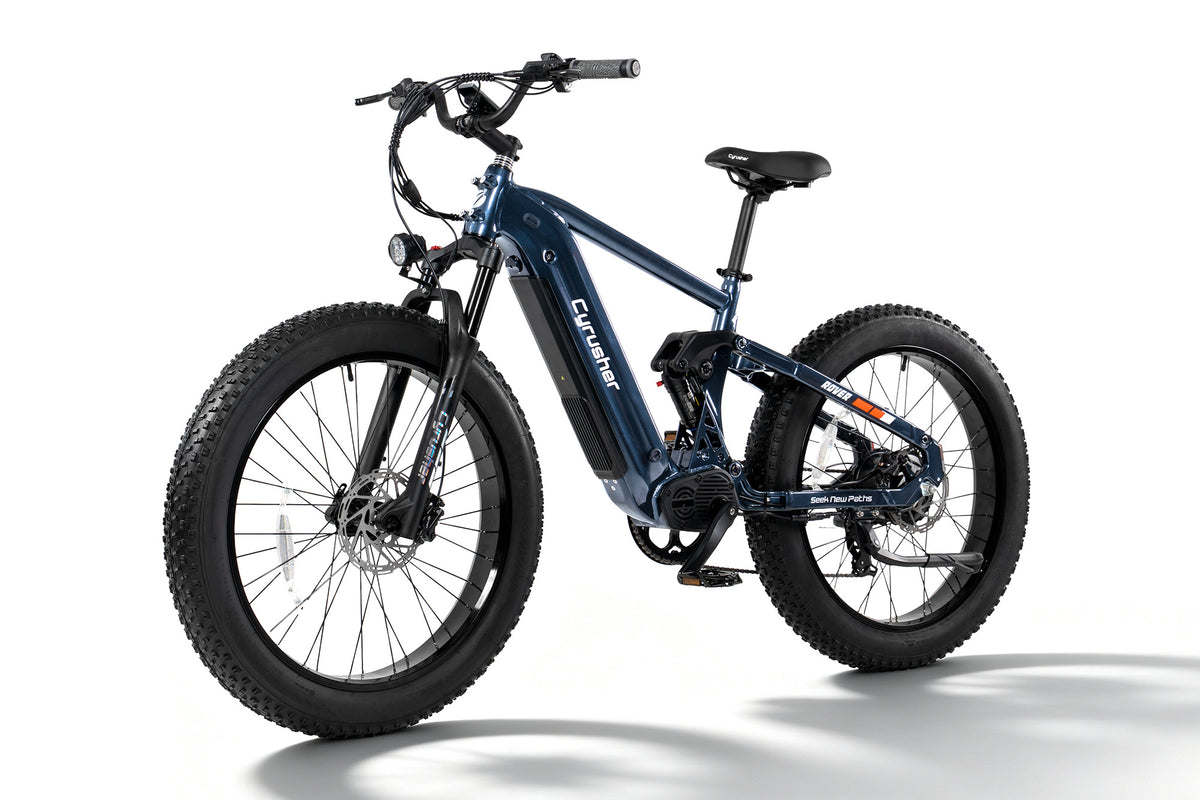 Cyrusher Rover Pro Step-Over Full-Suspension E-Bike