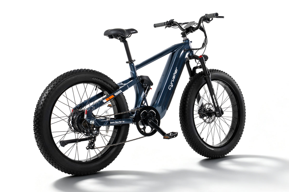 Cyrusher Rover Pro Step-Over Full-Suspension E-Bike
