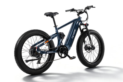 Cyrusher Rover Pro Step-Over Full-Suspension E-Bike