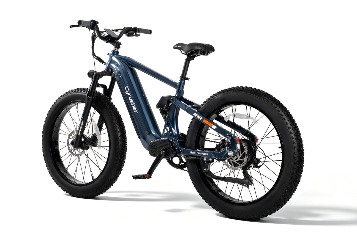 Cyrusher Rover Pro Step-Over Full-Suspension E-Bike