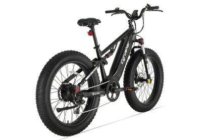 Cyrusher Rover Step-Over Full-Suspension E-Bike