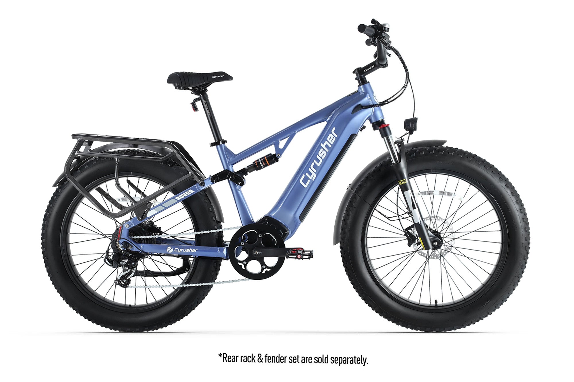 Cyrusher Rover | Step-Over Full-Suspension E-Bike (750W
