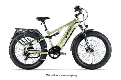 Cyrusher Rover Step-Over Full-Suspension E-Bike