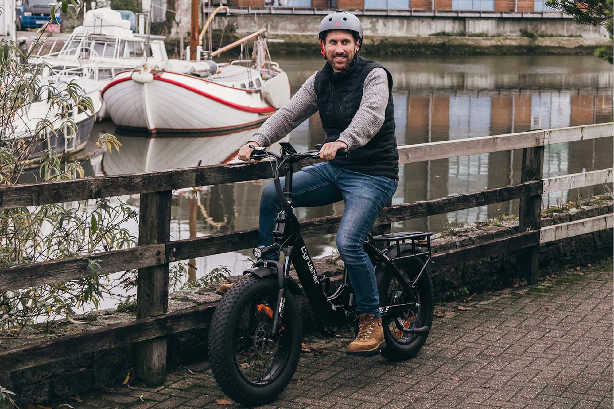Cyrusher Rumble Step-Thru Fat Tire E-Bike