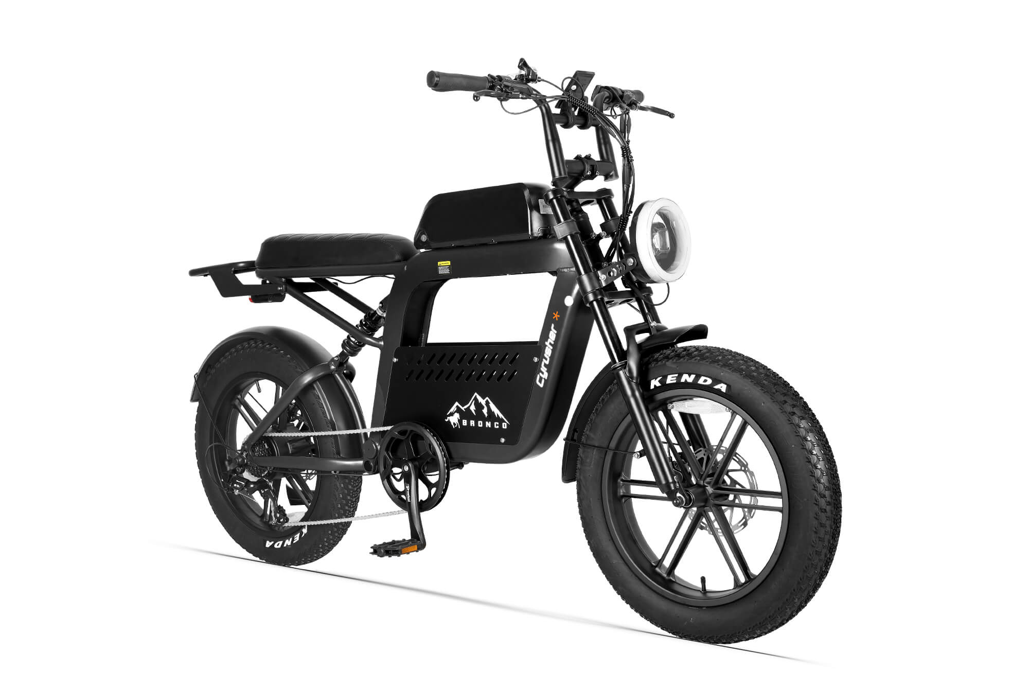 Cyrusher Bronco Moped-Style Electric Bike