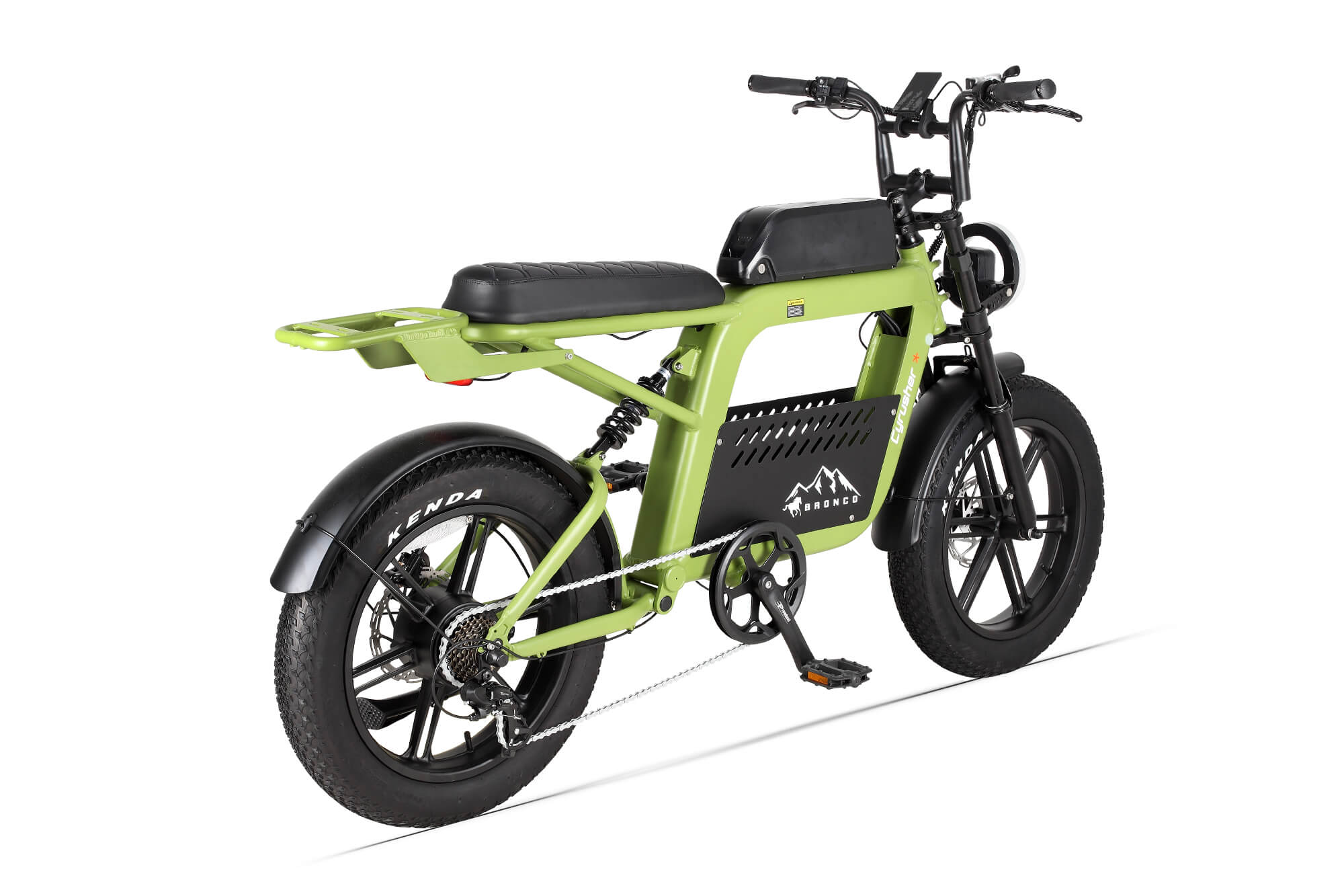 Cyrusher Bronco Moped-Style Electric Bike