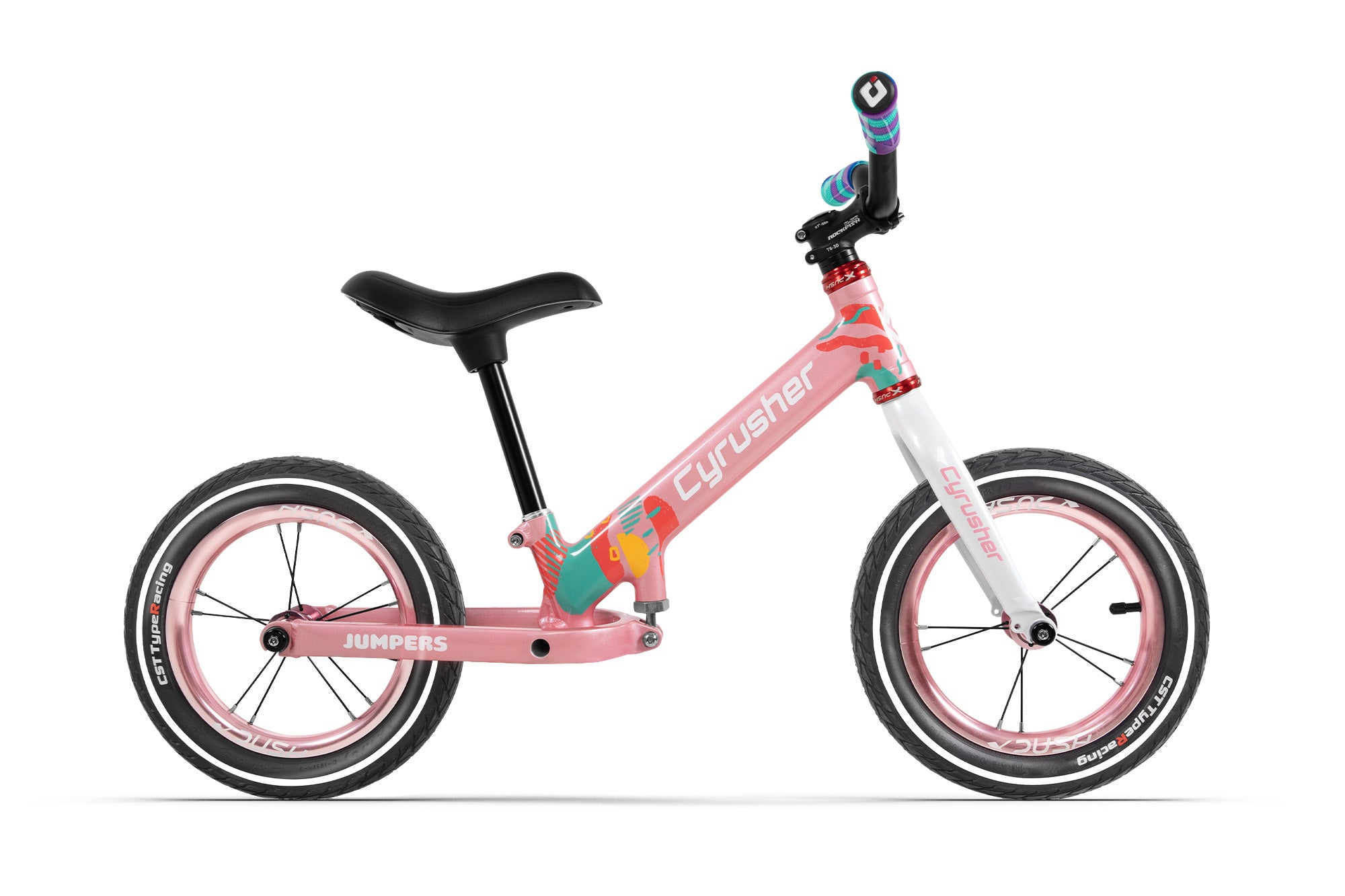 Jumpers-Best Balance Bikes for Kids-Cyrusher Pink Jumpers-Best Balance Bikes for Kids-Cyrusher Pink