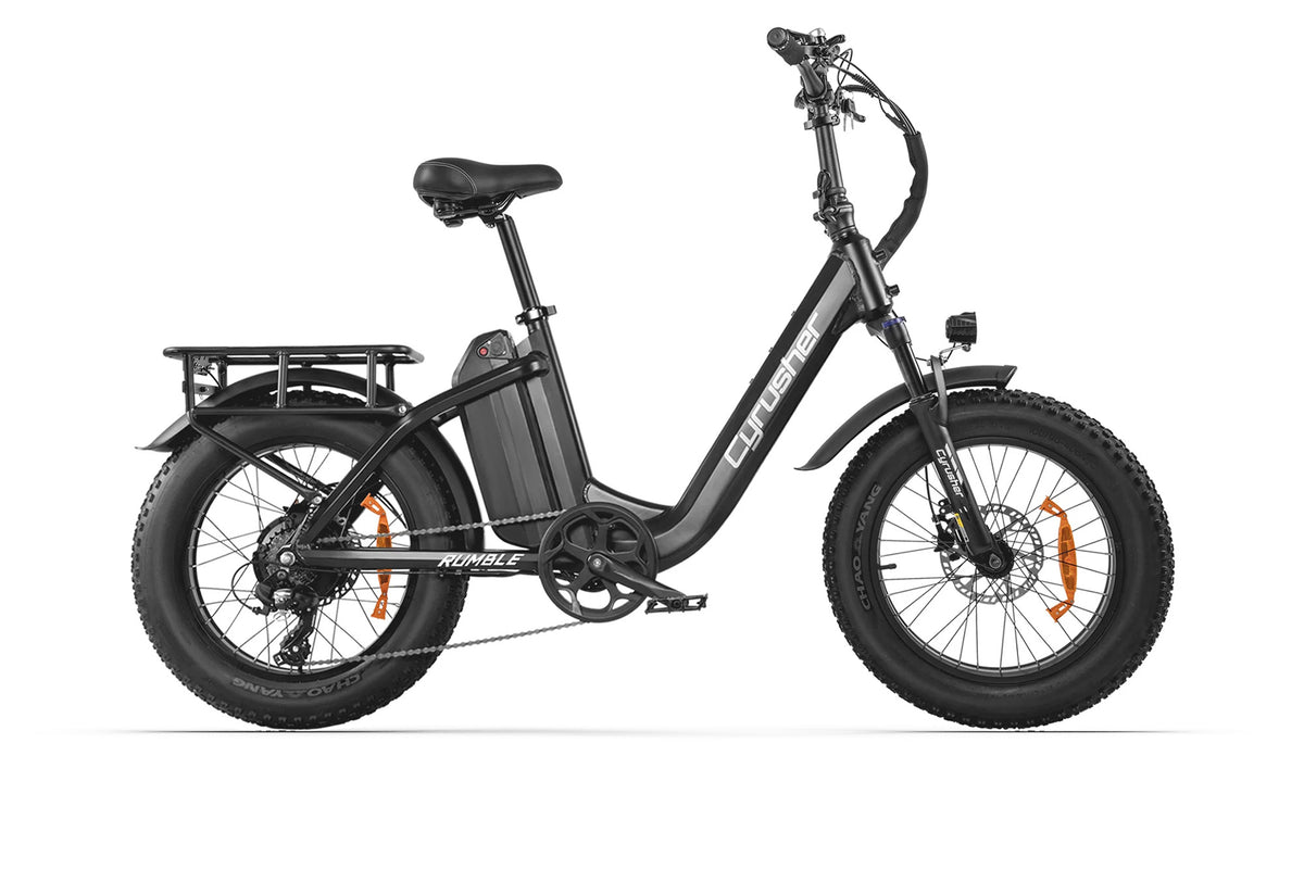 Vélo Électrique Cyrusher Rumble 2.0 - 20 Pouces Fatbike - 48V 18AH - 250W - Neuf