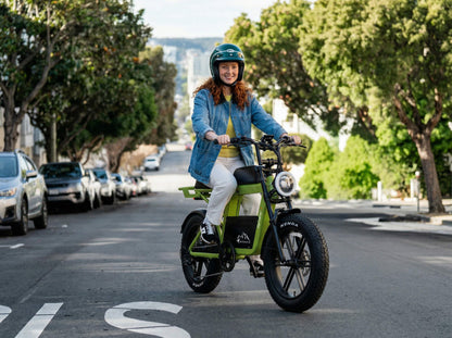 Cyrusher Bronco Moped-Style Electric Bike