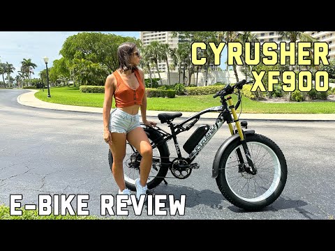 Load video: The Unbelievable Cyrusher XF900! Electric Bike Review