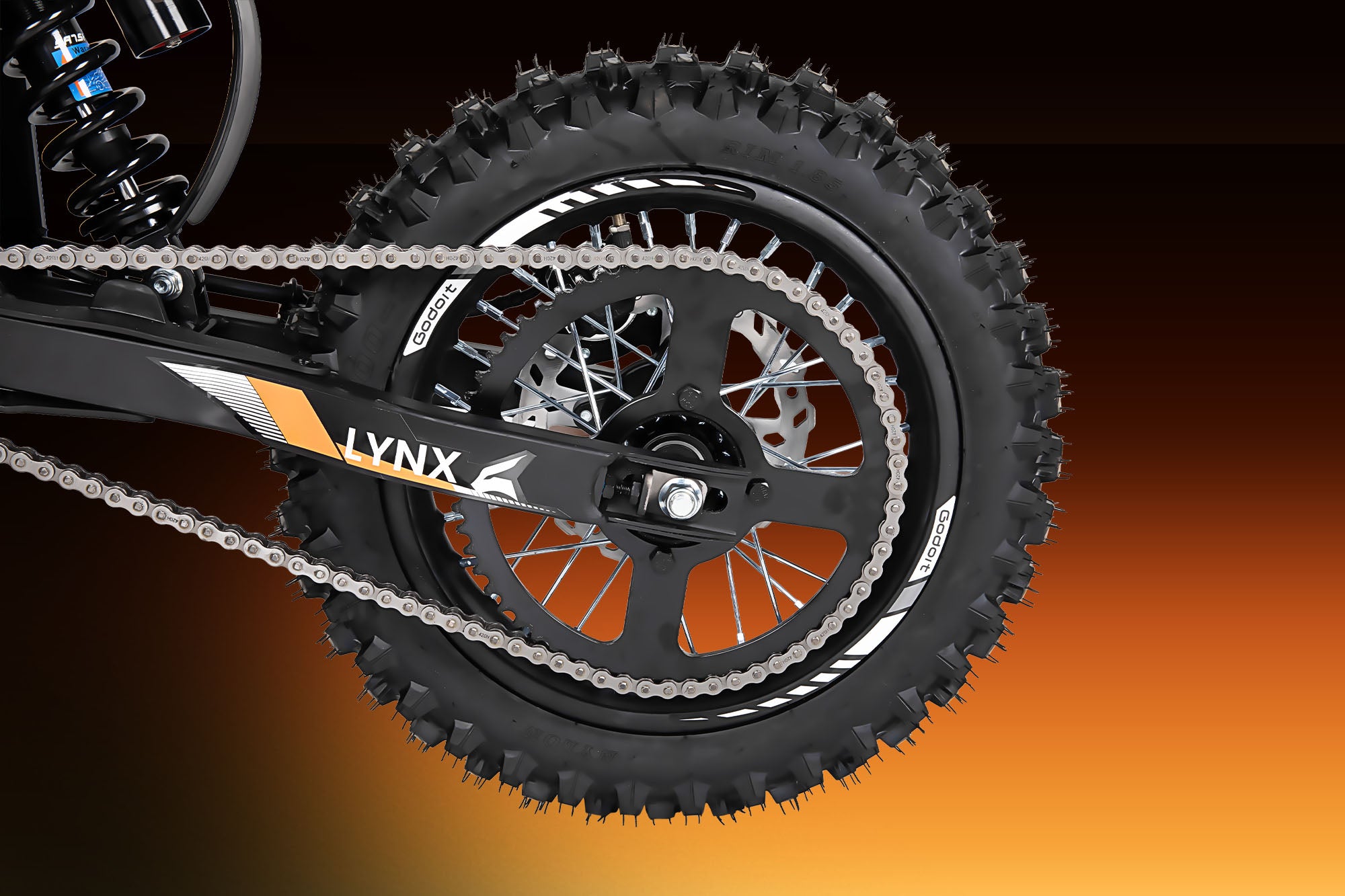 Godoit-Lynx-Electric-Dirt-Bike-motor-Feature-rear-tire