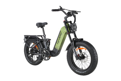 Cyrusher Kommoda Ebike 2025 New. Step-through electric bike. 68 miles electric bicycle.