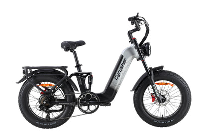 Cyrusher Kommoda Ebike 2025 New. Step-through electric bike. 68 miles electric bicycle.