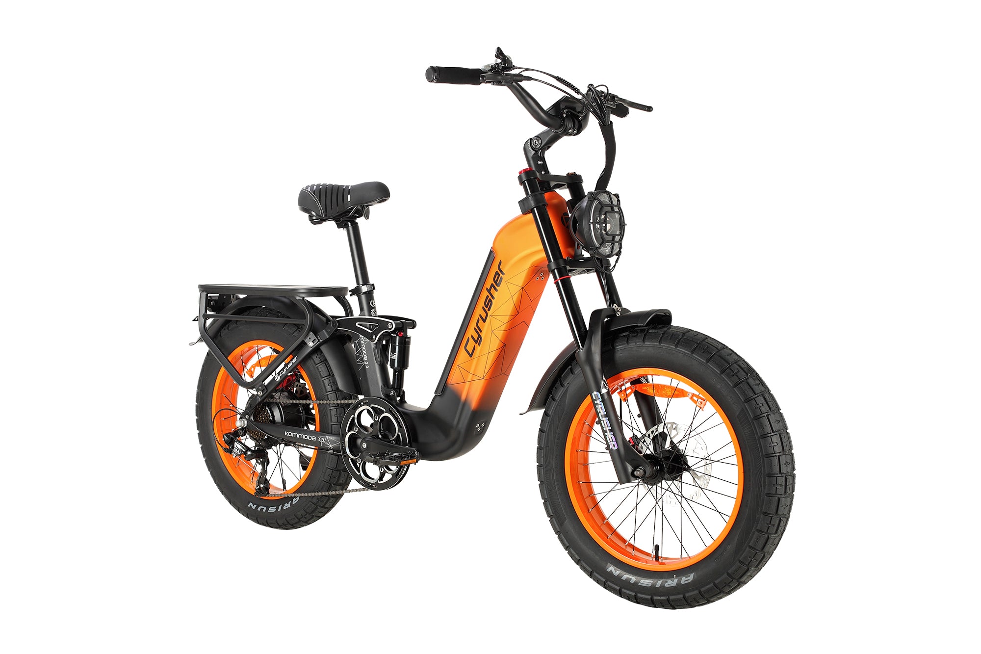 Cyrusher Kommoda Ebike 2025 New. Step-through electric bike. 68 miles electric bicycle.