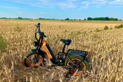 Cyrusher Kommoda Ebike 2025 New. Step-through electric bike. 68 miles electric bicycle.