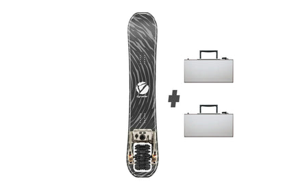 electric skateboard that rides like a snowboard Ride Deep Fake 2026 155 Unleash high Ripple-Cyrusher Electric Snowboard