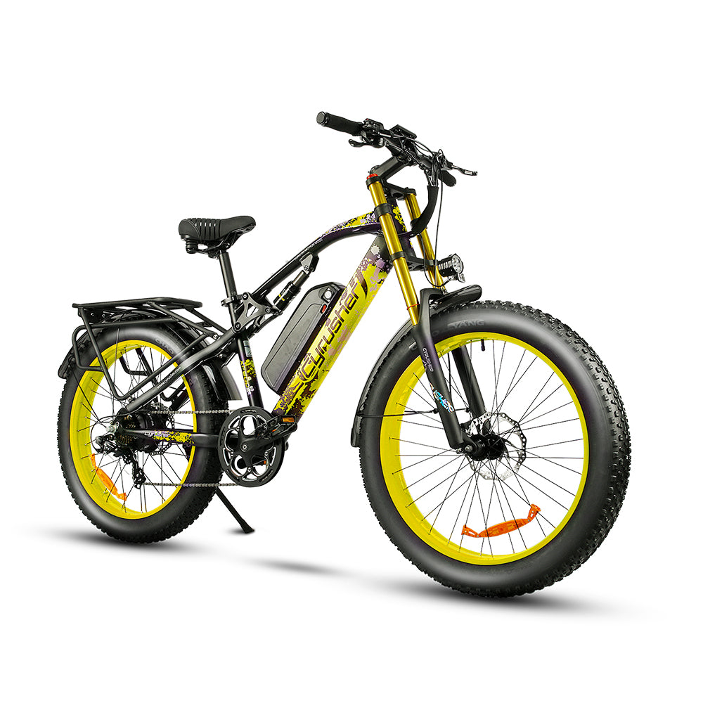cyrusher xf650 1000w electric mountain bike