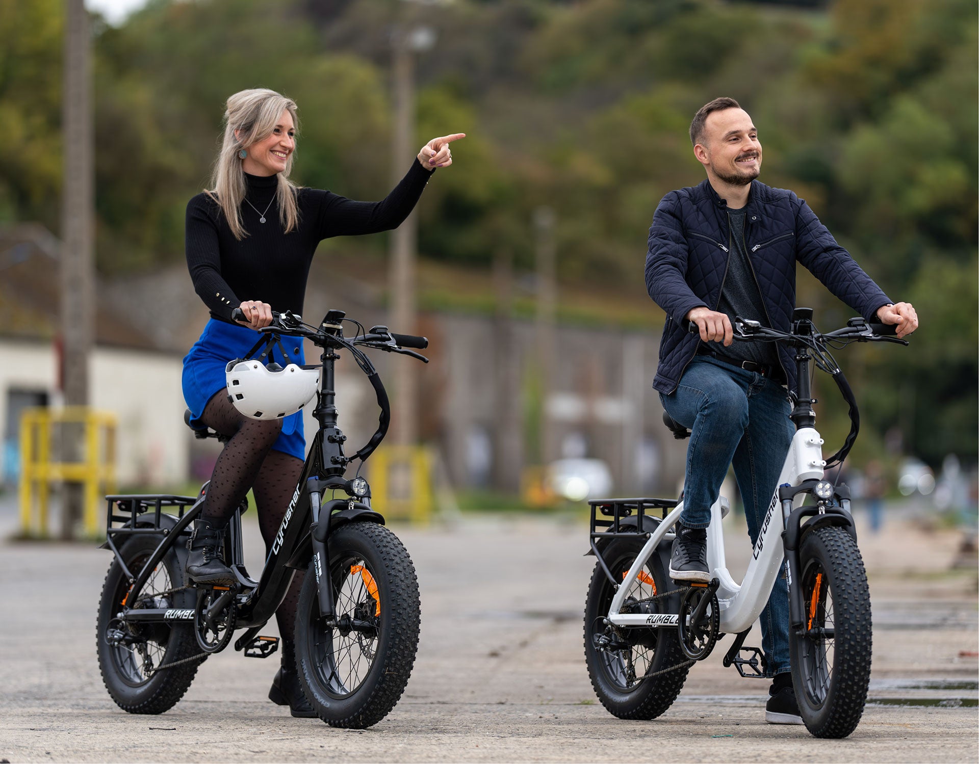 Cyrusher Rumble Step-Thru Fat Tire E-Bike