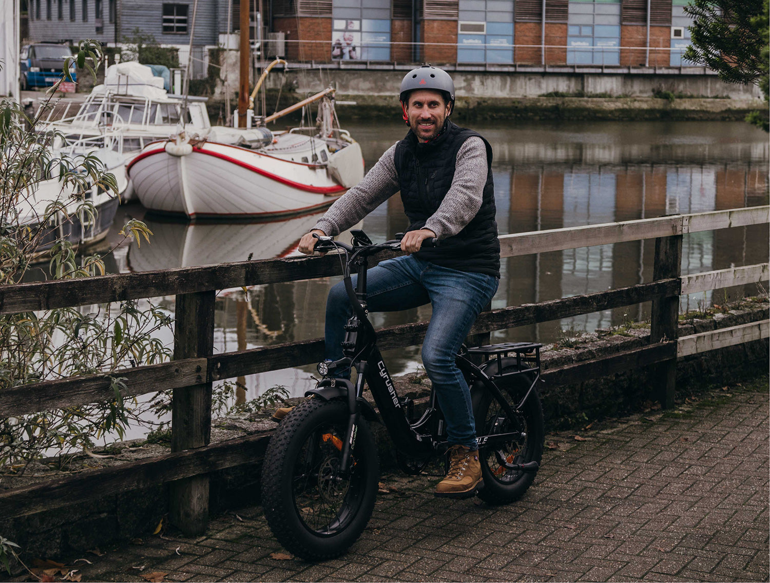 Cyrusher Rumble Step-Thru Fat Tire E-Bike