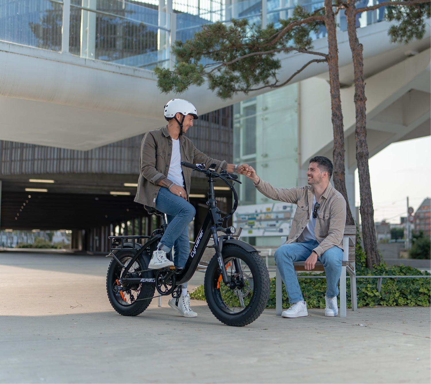 Cyrusher Rumble Step-Thru Fat Tire E-Bike