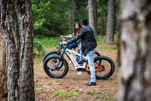 photo bike cyrusher ranger trax ebike forest trip 02