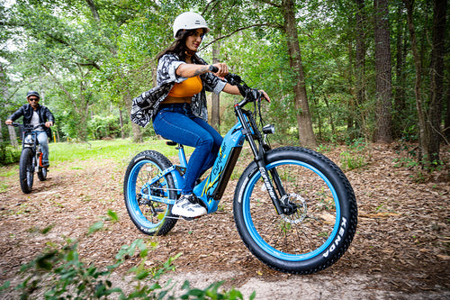 photo bike cyrusher ranger trax ebike forest trip 07