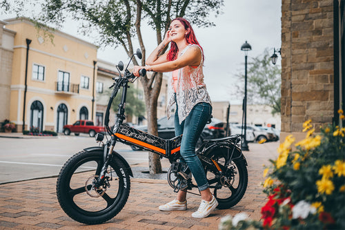 photo bike cyrusher xf770 xf590 folding ebike around_town bike 04