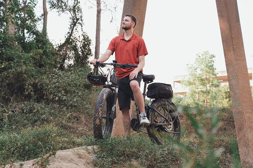 photo ebike cyrusher xf690max out forest 012