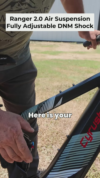 Cyrusher Ranger 2.0 Step-Over Full-Suspension E-Bike