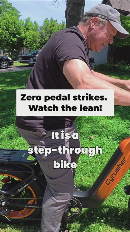 Cyrusher Kommoda 3.0 | Effortless Step-Through Ride for Total Comfort