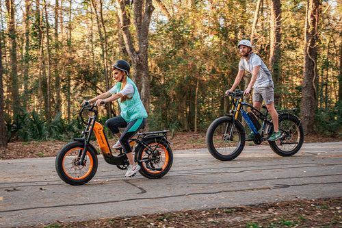 wallpaper bike photo ebike cyrusher kommoda xf900 couple racing forest