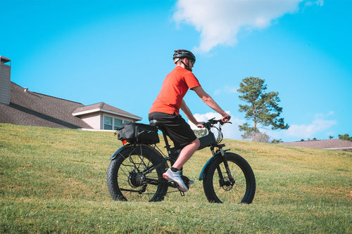 wallpaper bike photo ebike cyrusher xf690 blue sky ride