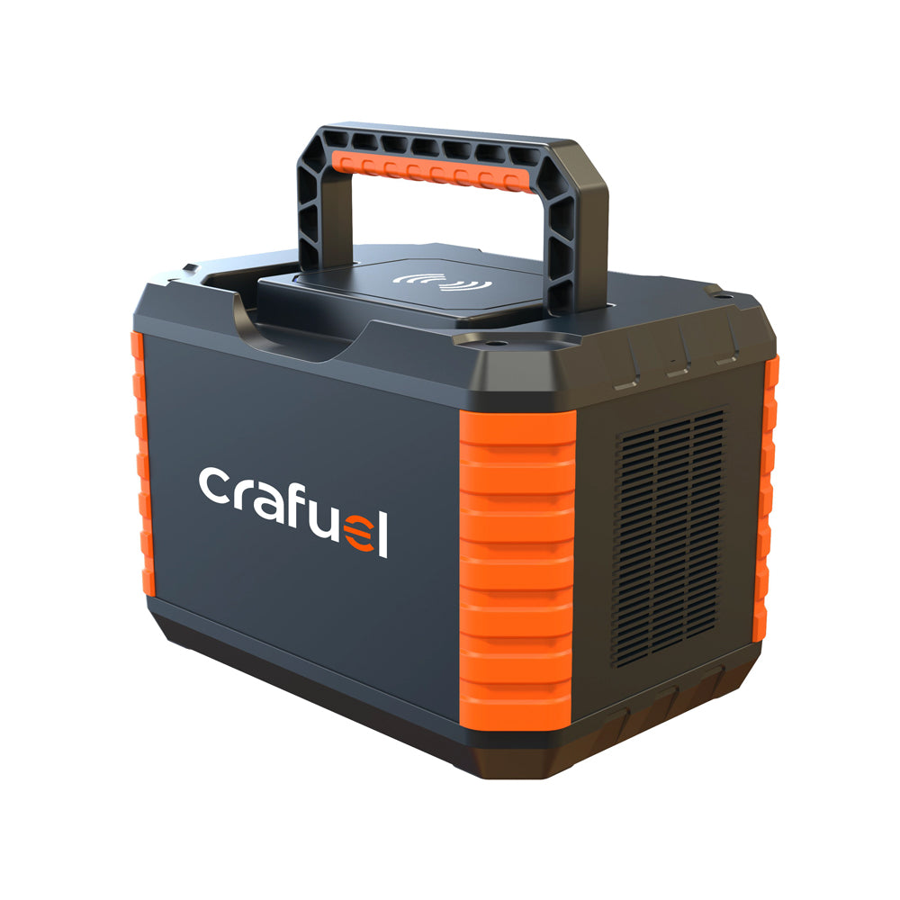 Crafuel Alto 1000 Portable Power Station (Side)